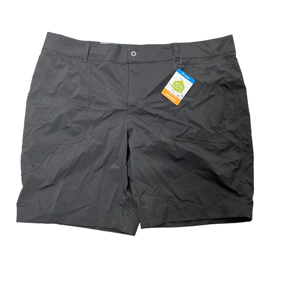 Columbia Pants - NWT Columbia Size 20W Black Kestrel Trail 10” Shorts Hiking Athletic
